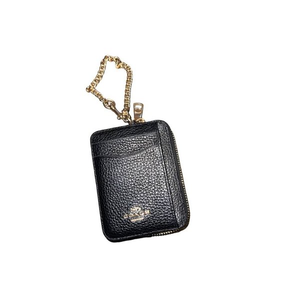 Leather Coach Tote Purse With Matching Wallet Wristlet - Picture 2 of 10